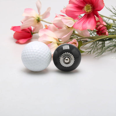 Harfington Ceramic Vintage Knob Drawer Round Pull Handle Wardrobe Dresser Door 6pcs