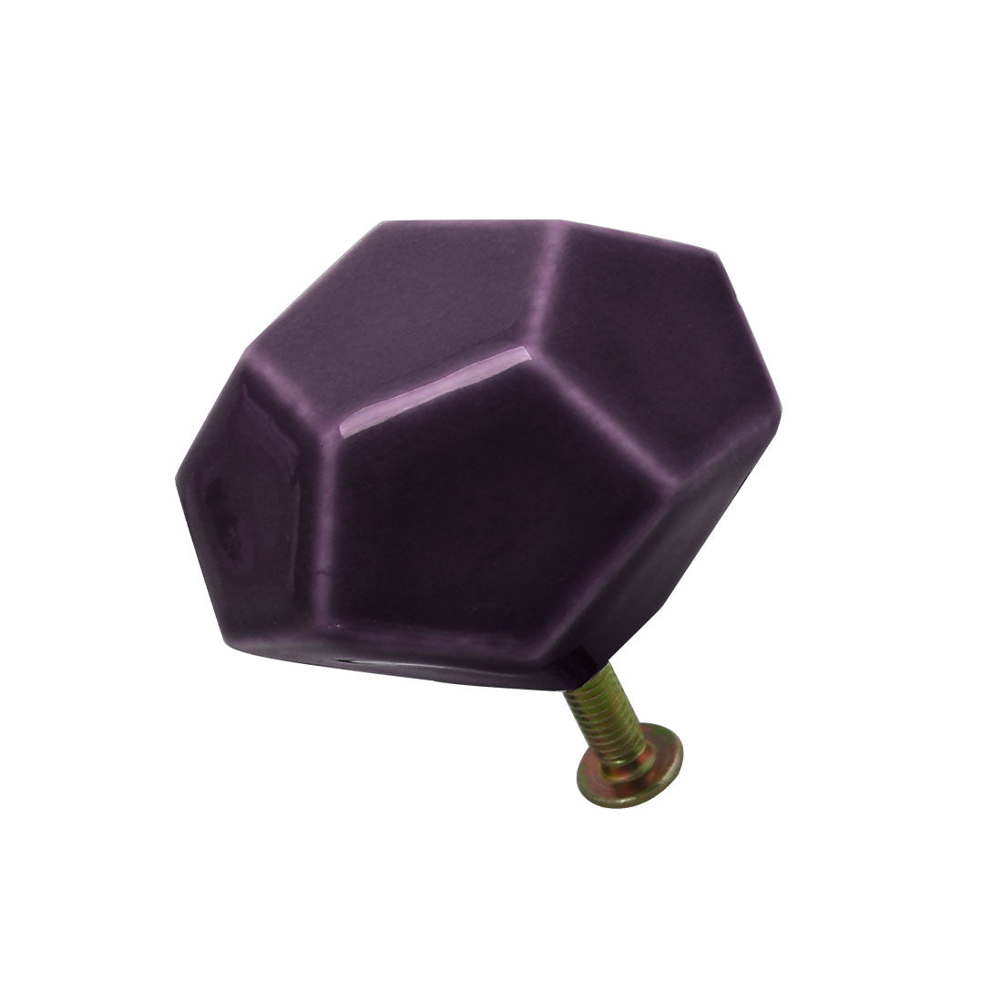 Harfington Ceramic Vintage Knob Geometry Drawer Pull Handle Cupboard Wardrobe Door