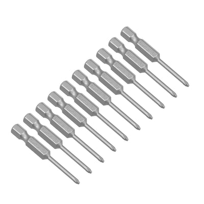Harfington 10 Pcs Magnetic Phillips Screwdriver Bits, Hex Shank S2 Power Tool