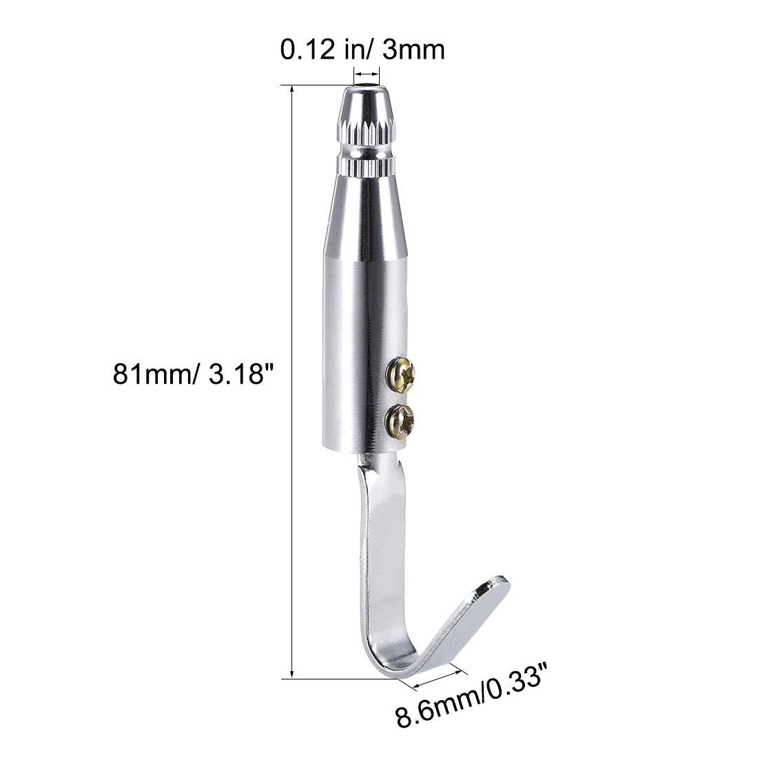 Harfington Gallery Picture Painting Hanger,Adjustable Wire Rope Exhibition Hall Professional Art Display Hanger 81mm Length 3Pcs