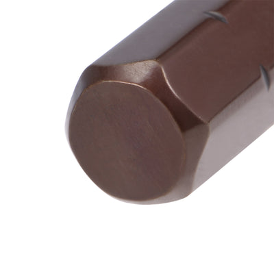 Harfington 12 Pcs 1/4" Hex Shank 25mm Length Magnetic Hex Head H6 Screwdriver Bits S2 Alloy Steel