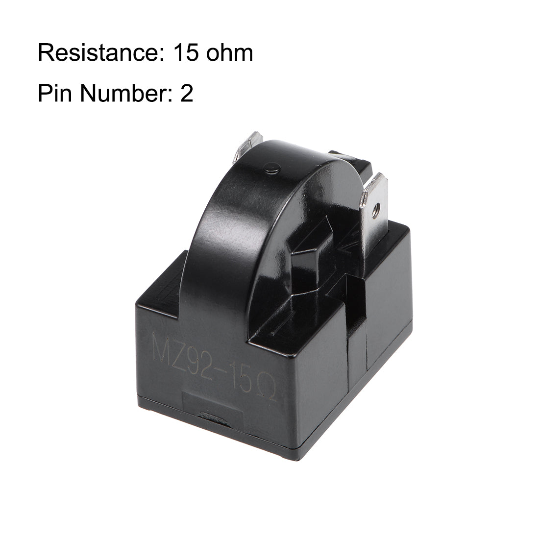 Harfington 15 Ohm 2 Pin Refrigerator  Starter Relay