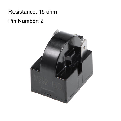 Harfington 15 Ohm 2 Pin Refrigerator  Starter Relay