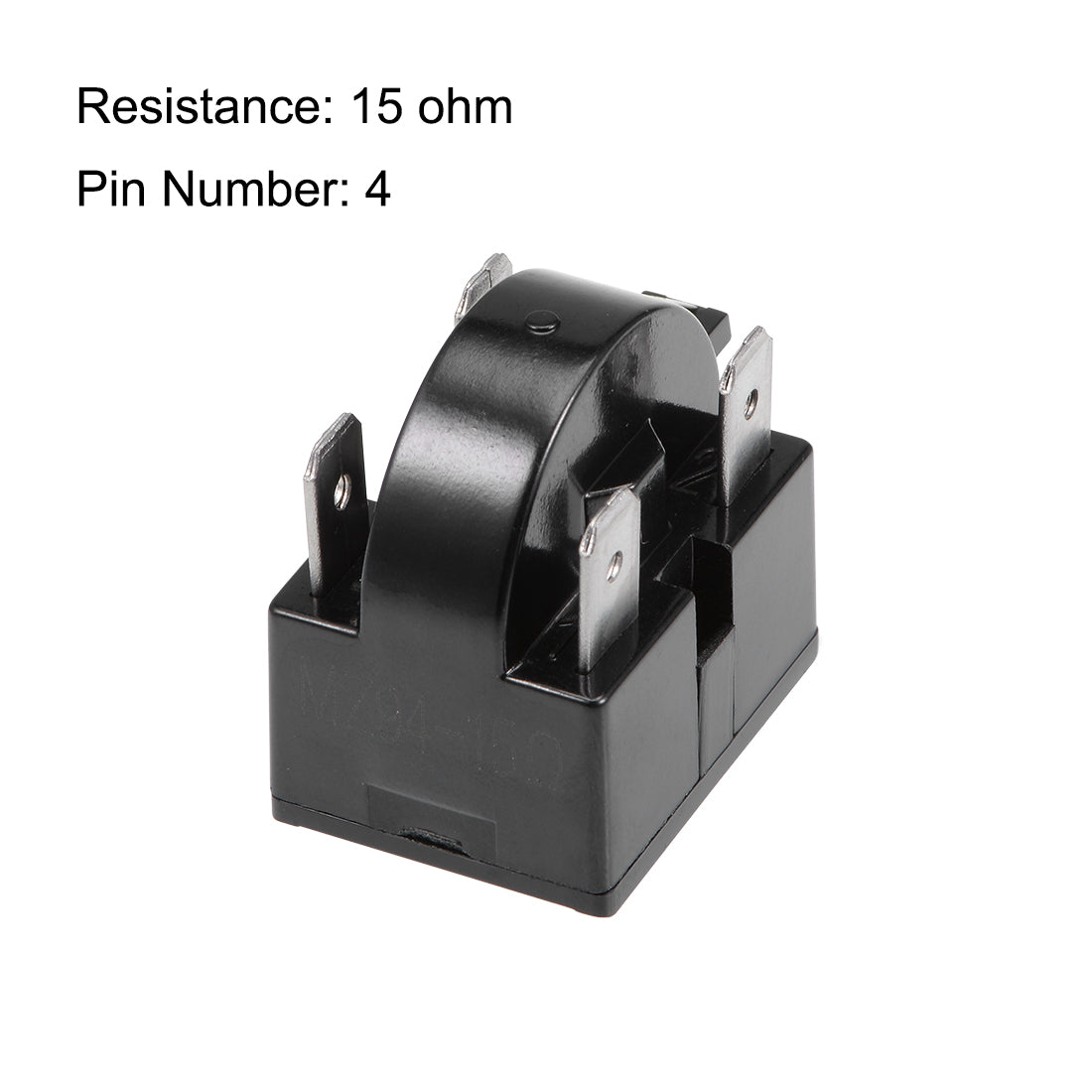 Harfington 15 Ohm 4 Pin Refrigerator PTC Starter Relay