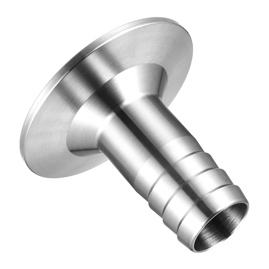 Harfington Clamp Hose Adapter 2.165 Inch Flange to Hose Barb Sanitary Fitting 2Pcs