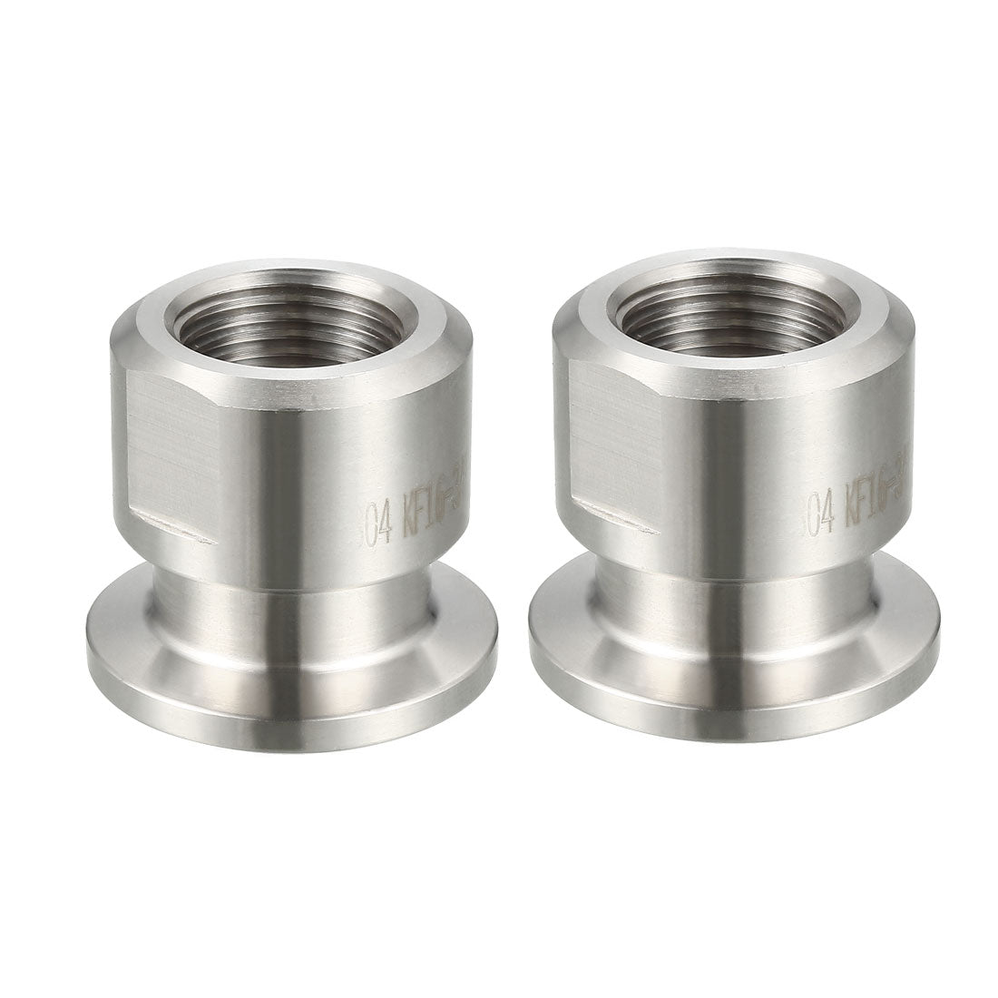 Harfington Sanitary Pipe Fitting Female Threaded PT To Clamp OD 30mm Ferrule 2 Pcs