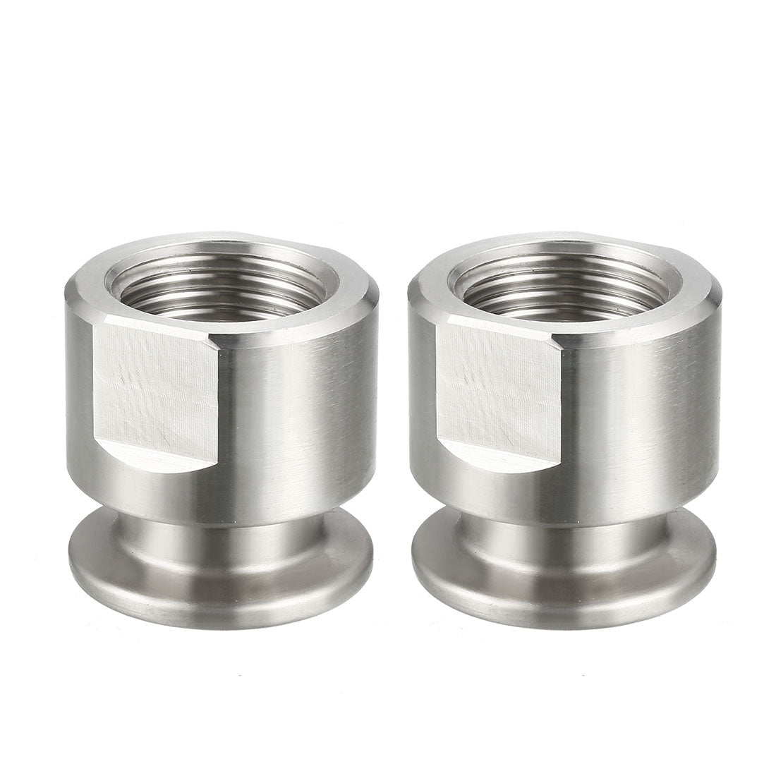 Harfington Sanitary Pipe Fitting Female Threaded PT To Clamp OD 30mm Ferrule 2 Pcs