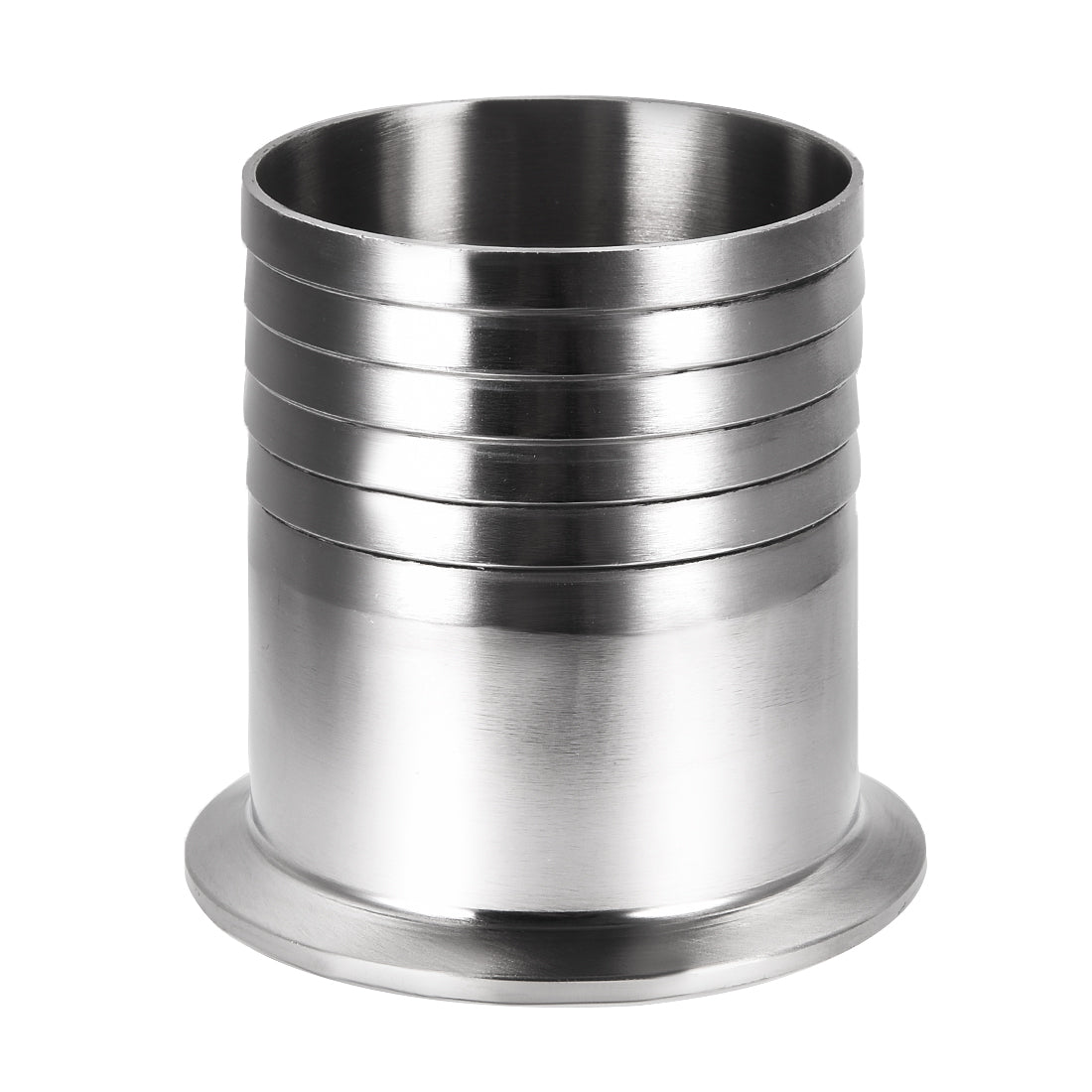 Harfington Clamp Hose Adapter 3.051 Inch Flange to Hose Barb Sanitary Fitting