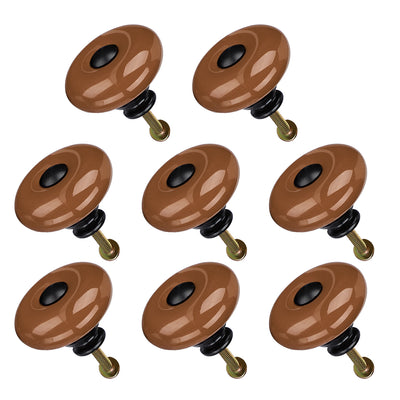 Harfington Ceramic Knob Handle Wood Dresser Wardrobe Cabinet Accessory 8pcs
