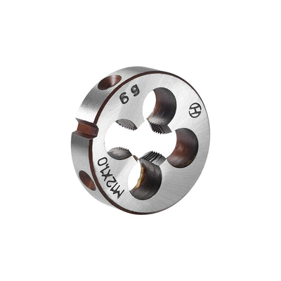 Harfington M12 X 1 Metric Round Die Machine Thread Threading Die 38mm OD Alloy Steel Right Hand