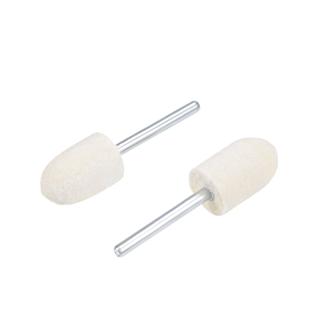 Harfington 12mm Wool Felt Mounted Points Tapered Polishing Buffing Wheels Grinding 24 Pcs