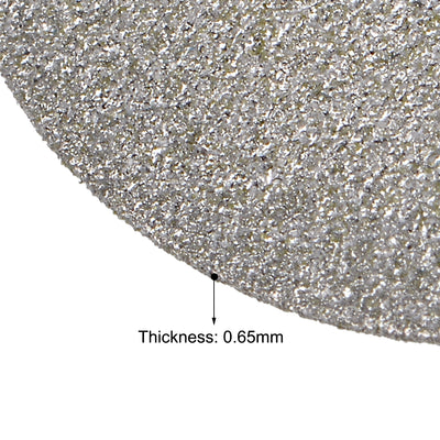 Harfington 10 Pcs 20mm Diamond Cutting Wheels 9 Holes Cut Off Wheel with 2 Pcs Mandrels