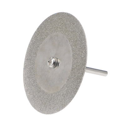 Harfington 10 Pcs 50mm Diamond Cutting Wheels Cut Off Wheel with 2 Pcs Mandrels