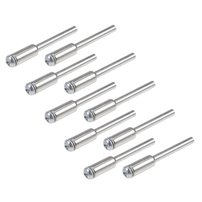 Harfington Cut-off Wheel Screw Mandrels 3mm Shank Dia Cutting Disc Holder for Compatible Rotary Tools 10 Pcs