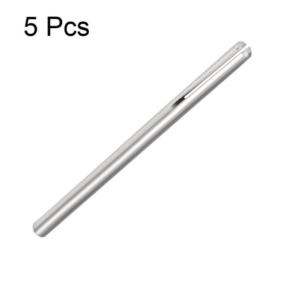 Harfington 3mm Shank Straight Mandrel Sandpaper Holder for Abrasive Sanding Disc 5 Pcs