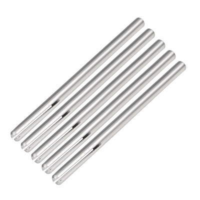 Harfington 3mm Shank Straight Mandrel Sandpaper Holder for Abrasive Sanding Disc 5 Pcs