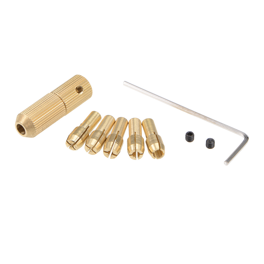 Harfington Brass Drill Chuck Collet Set 0.5mm-3mm for Rotary Tool