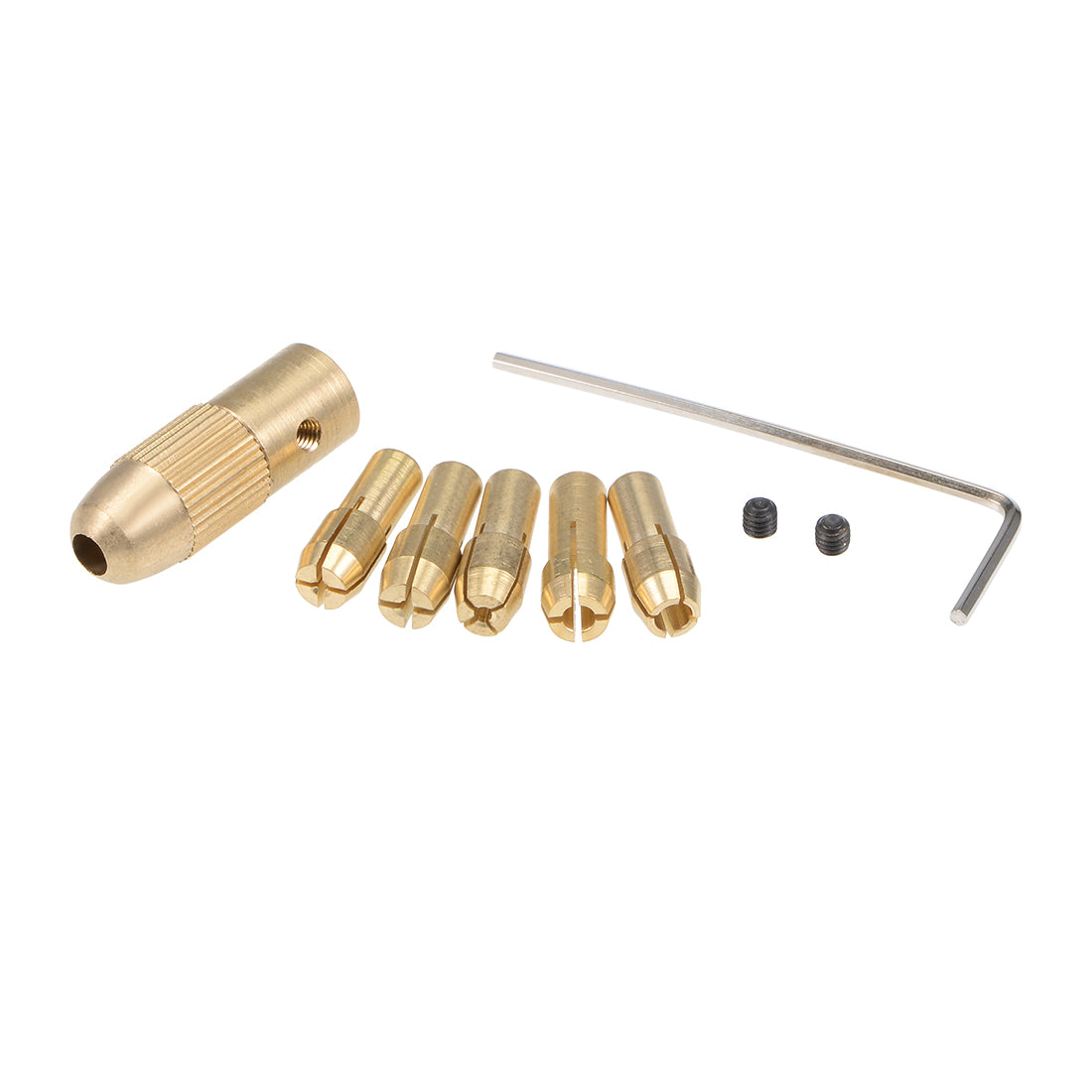 Harfington Brass Drill Chuck Collet Sets 0.5mm-3mm for Rotary Tools