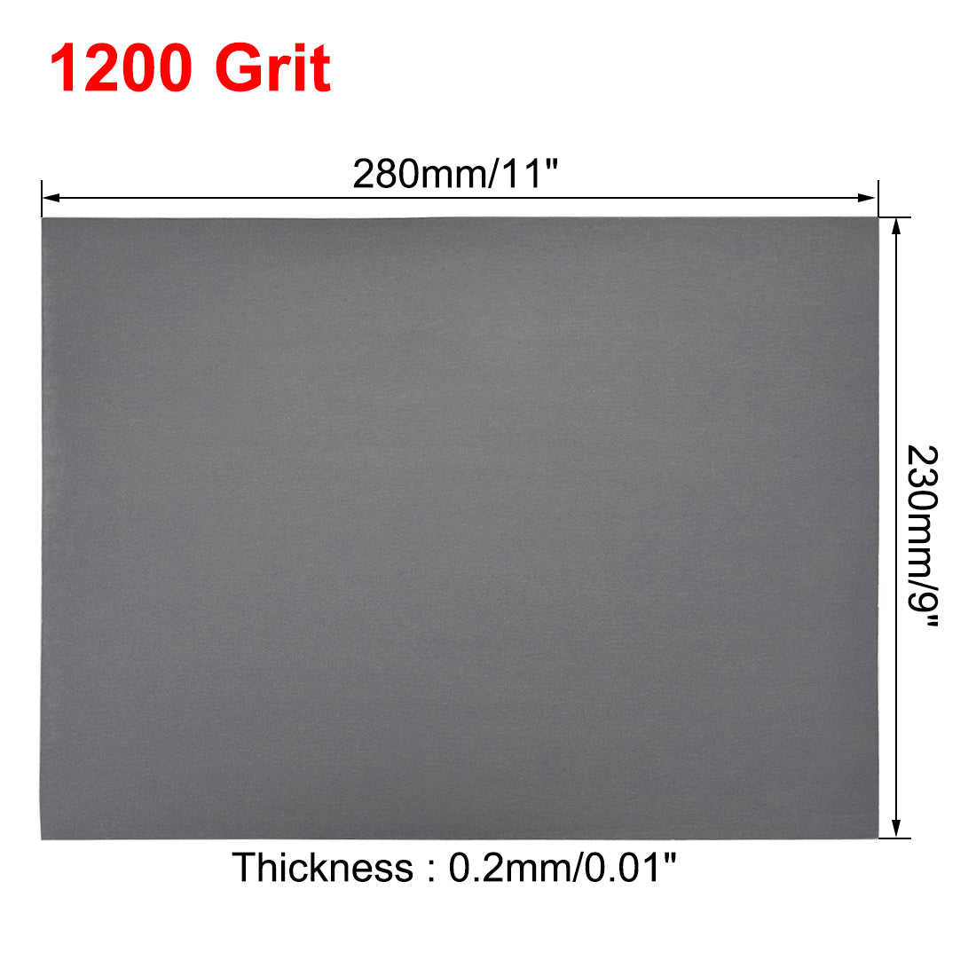 Harfington Waterproof Sandpaper Wet Dry Sand Paper for Wood Metal Sanding Polishing