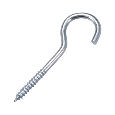 Harfington Screw Eye Hooks Self Tapping Screws Screw-in Hanger Eye-Shape  Hooks 50pcs