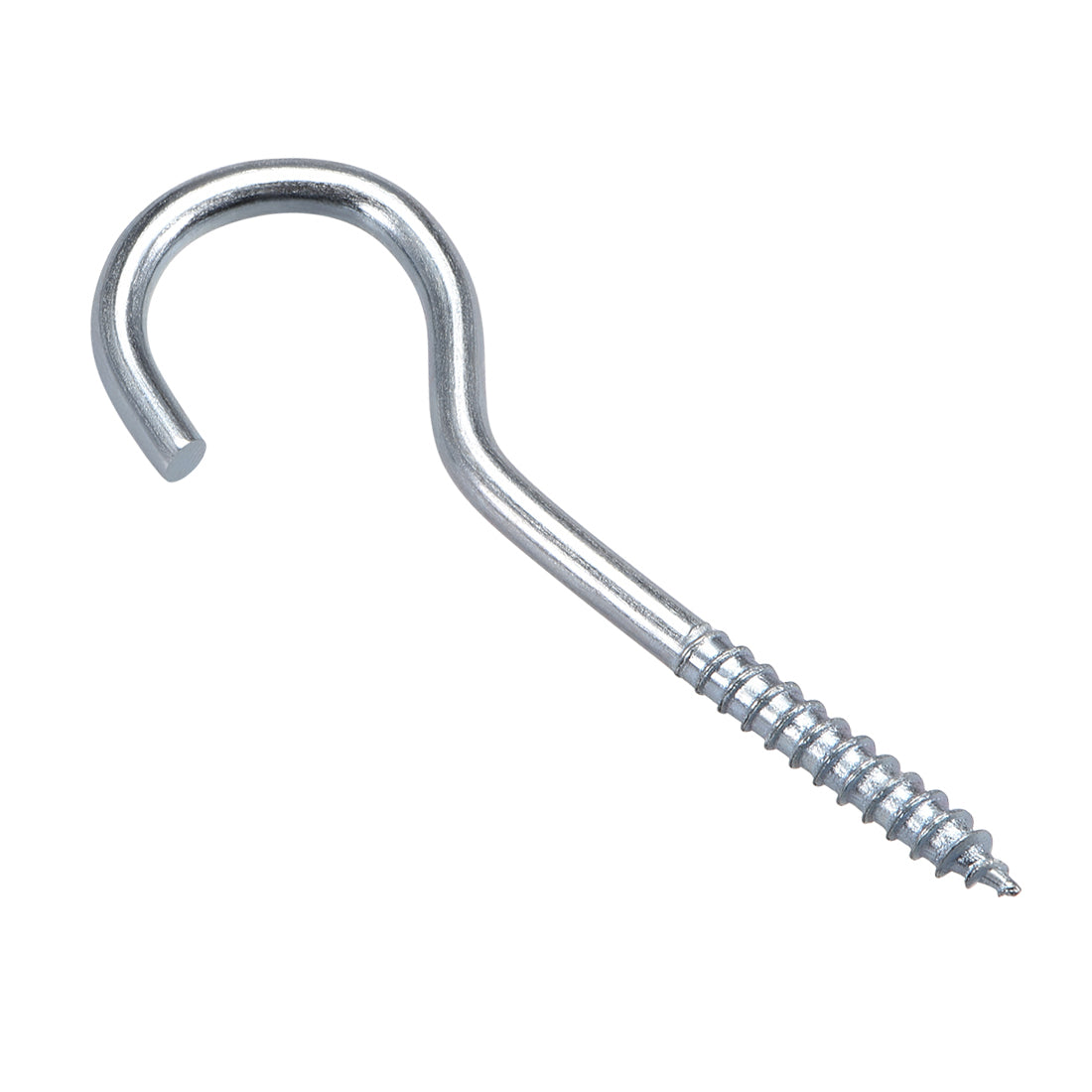 Harfington Screw Eye Hooks Self Tapping Screws Screw-in Hanger Eye-Shape  Hooks 50pcs
