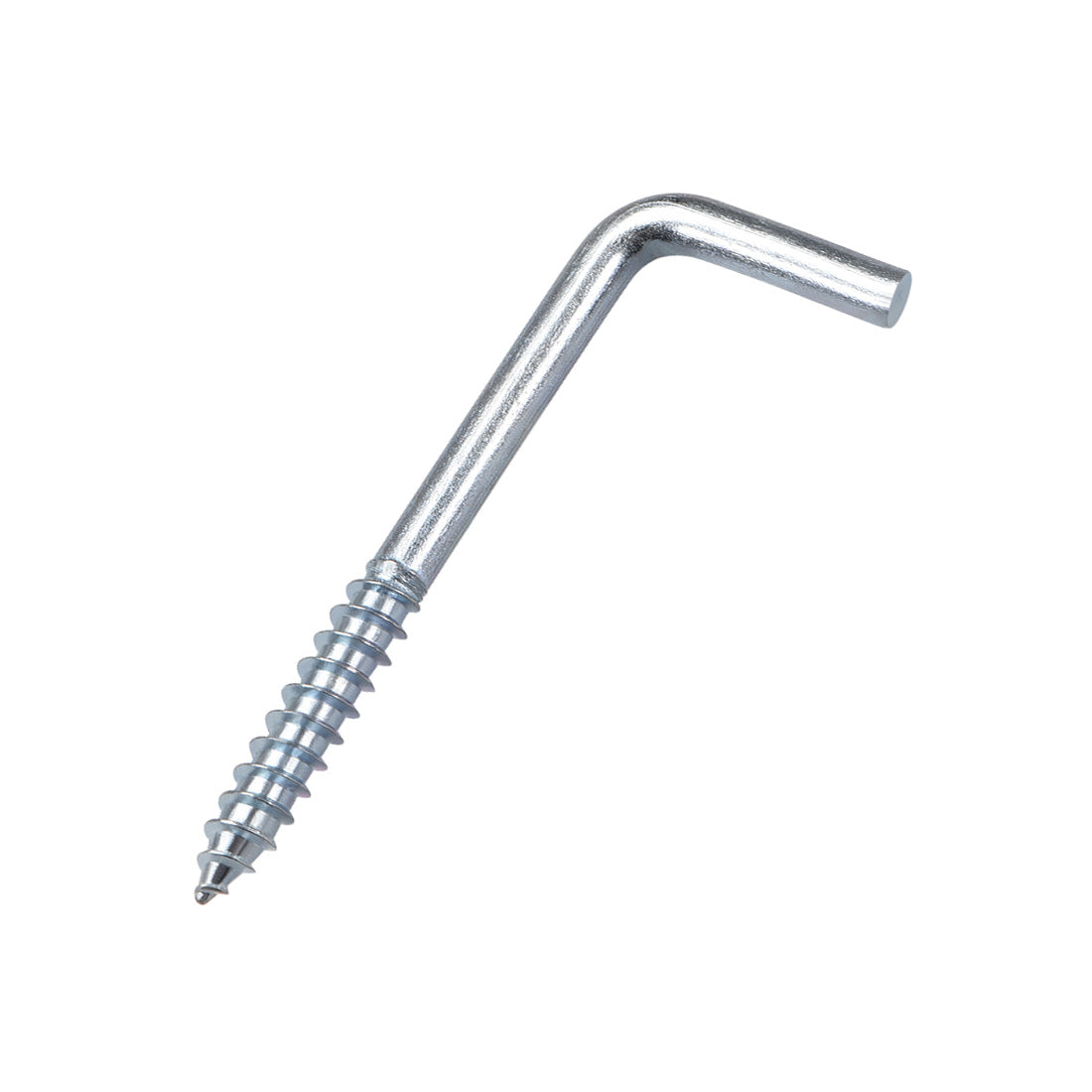 Harfington Ceiling Hooks Cup Hook Fine Carbon Steel Screw-in Hanger for Indoor and Outdoor Use 100pcs