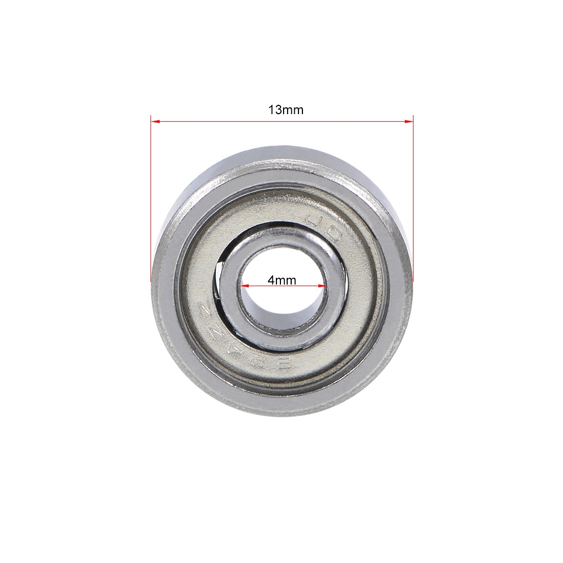 uxcell Uxcell Deep Groove Ball Bearings Metric Double Shielded Chrome Steel P0 Z1 Bearing