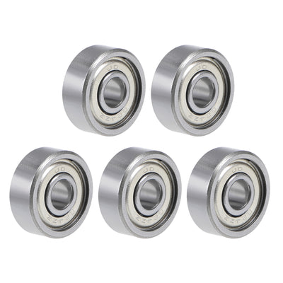 uxcell Uxcell Deep Groove Ball Bearings Metric Double Shielded Chrome Steel P0 Z1 Bearing