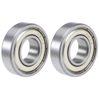 Harfington Uxcell Deep Groove Ball Bearings Z2 Double Shielded Chrome Steel Roller