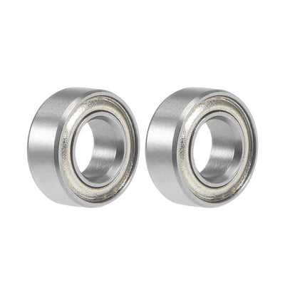 Harfington Uxcell Deep Groove Ball Bearings Metric Double Shield Chrome Steel P0 Z1