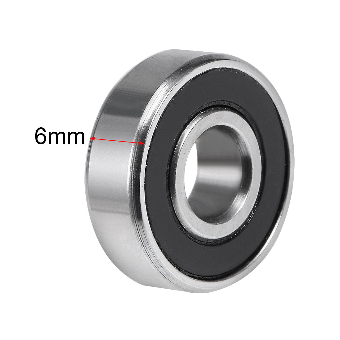 uxcell Uxcell Deep Groove Ball Bearings Double Sealed Stainless Steel