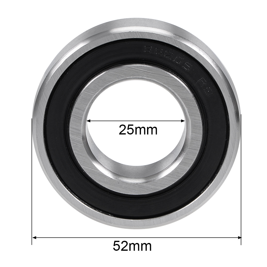 uxcell Uxcell Deep Groove Ball Bearings Double Sealed Stainless Steel