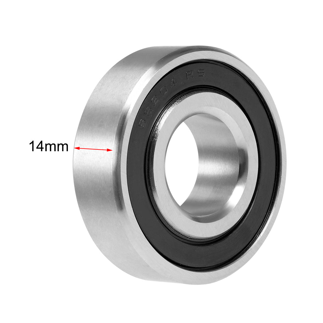 uxcell Uxcell Deep Groove Ball Bearings Double Sealed Stainless Steel