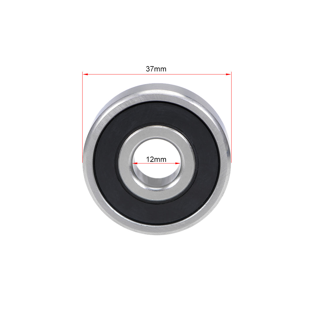 uxcell Uxcell Deep Groove Ball Bearings Double Sealed Stainless Steel