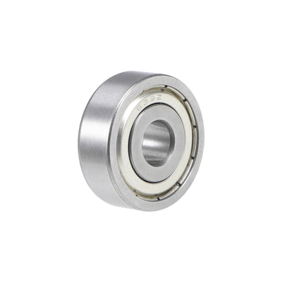 Harfington Uxcell Deep Groove Ball Bearings Metric Double Shield Chrome Steel ABEC1 Z1