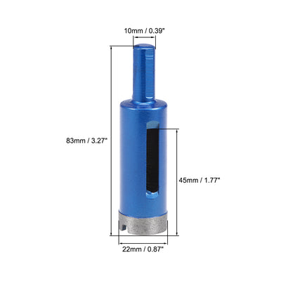 Harfington Diamond Drill Bits Hole Saws Cutter Tool for Stone Concretes