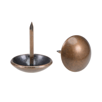 Harfington Upholstery Nails Tacks Antique Round Thumb Push Pins 30 Pcs