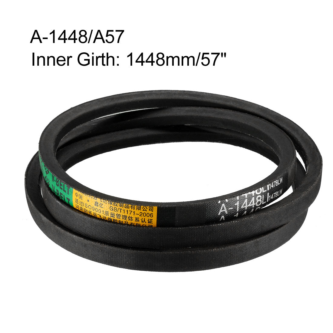 Harfington Drive V-Belt Inner Girth Industrial Rubber Transmission Belts