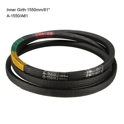 Harfington Drive V-Belt Inner Girth Industrial Rubber Transmission Belts