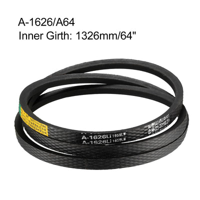 Harfington Drive V-Belt Inner Girth Industrial Rubber Transmission Belts