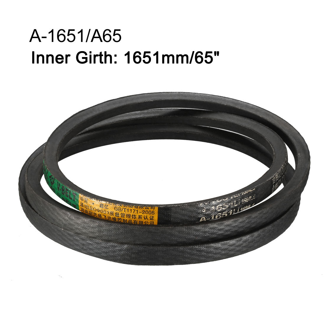 Harfington Drive V-Belt Inner Girth Industrial Rubber Transmission Belts