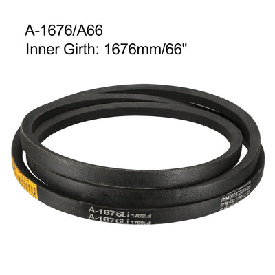 Harfington Drive V-Belt Inner Girth Industrial Rubber Transmission Belts