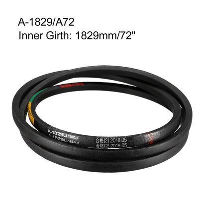 Harfington Drive V-Belt Inner Girth Industrial Rubber Transmission Belts