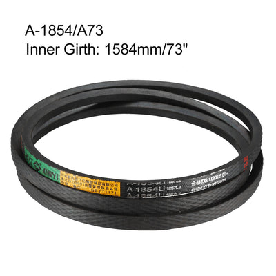 Harfington Drive V-Belt Inner Girth Industrial Rubber Transmission Belts