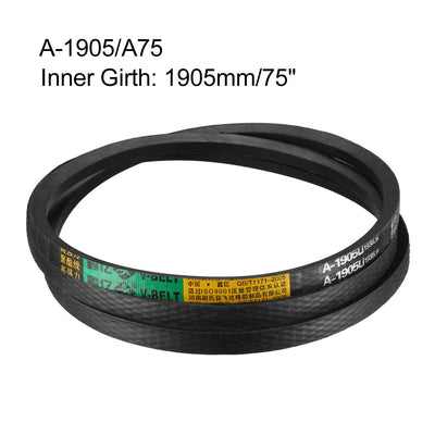 Harfington Drive V-Belt Inner Girth Industrial Rubber Transmission Belts