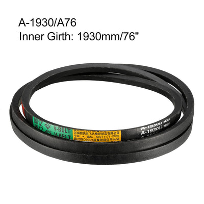 Harfington Drive V-Belt Inner Girth Industrial Rubber Transmission Belts