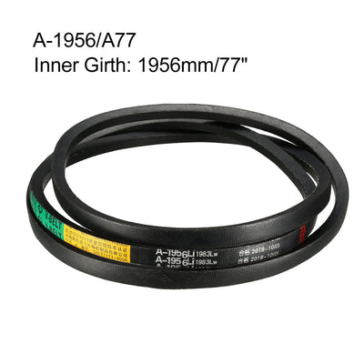 Harfington Drive V-Belt Inner Girth Industrial Rubber Transmission Belts