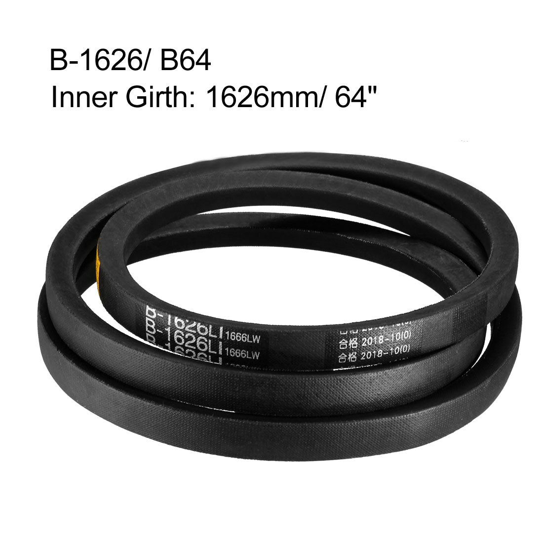 Harfington Drive V-Belts Inner Girth Industrial Rubber Transmission Belt
