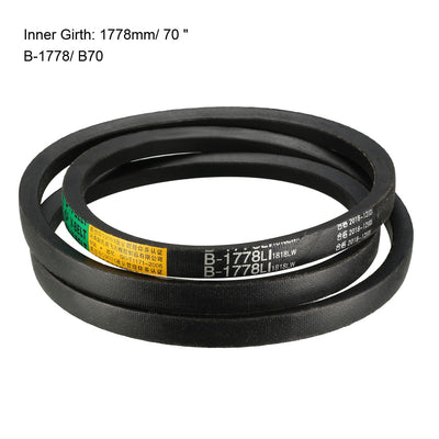 Harfington Drive V-Belts Inner Girth Industrial Rubber Transmission Belt