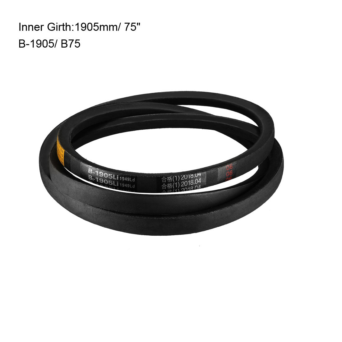 Harfington Drive V-Belts Inner Girth Industrial Rubber Transmission Belt